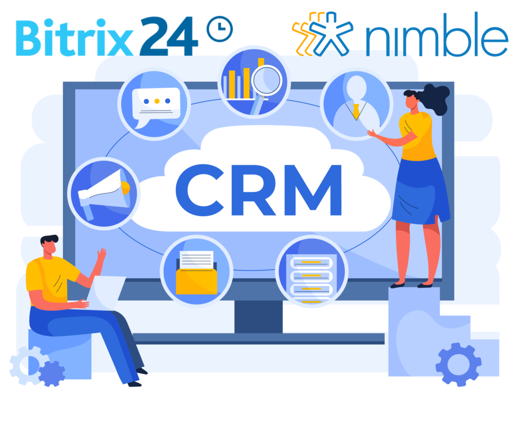 Bitrix24 vs Nimble Simply CRM