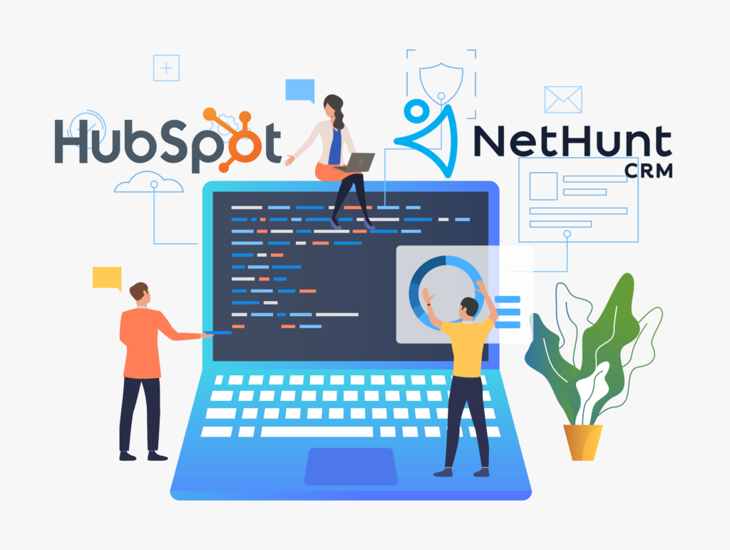 Hubspot vs NetHunt CRM Simply CRM