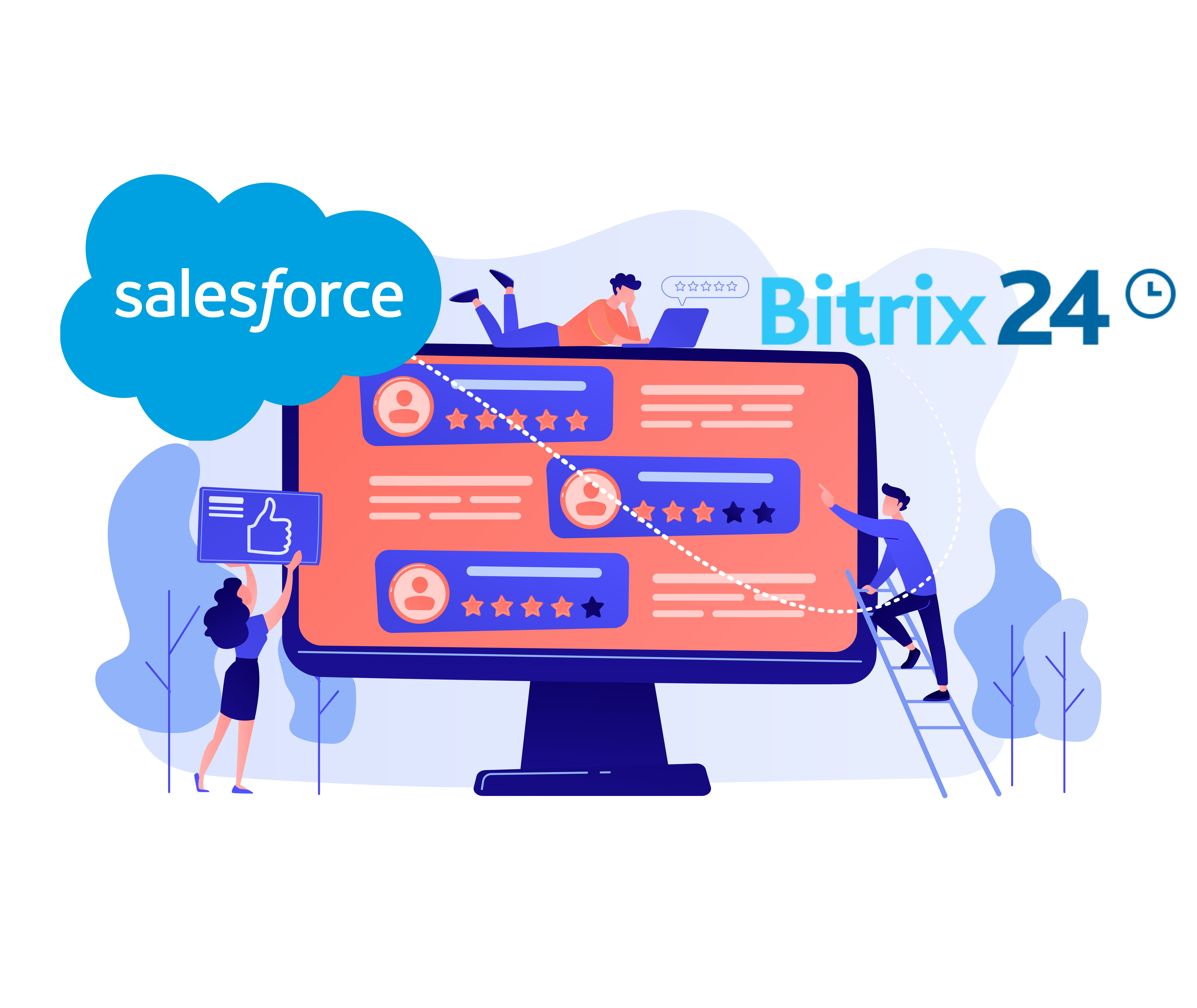 Salesforce vs Bitrix24