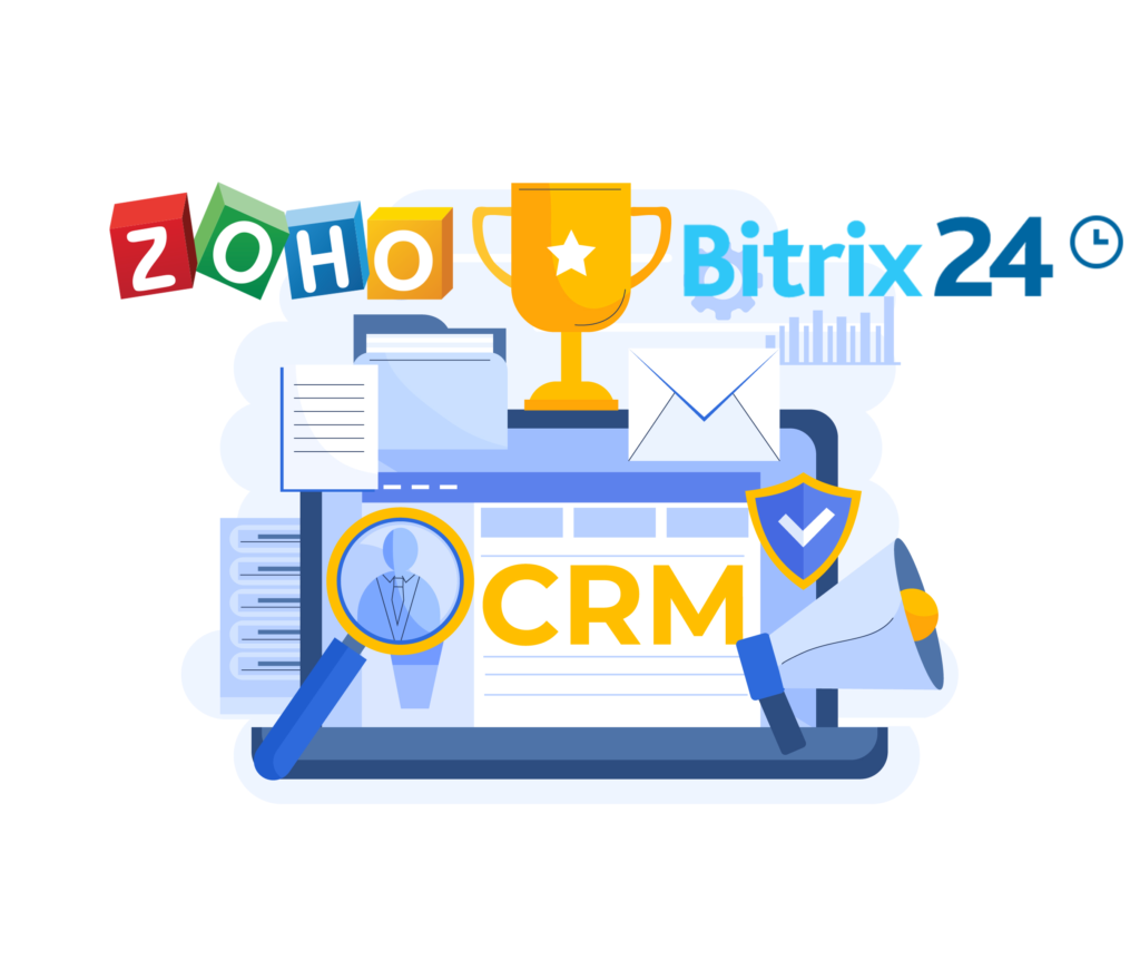 Zoho CRM vs Bitrix24 Simply CRM