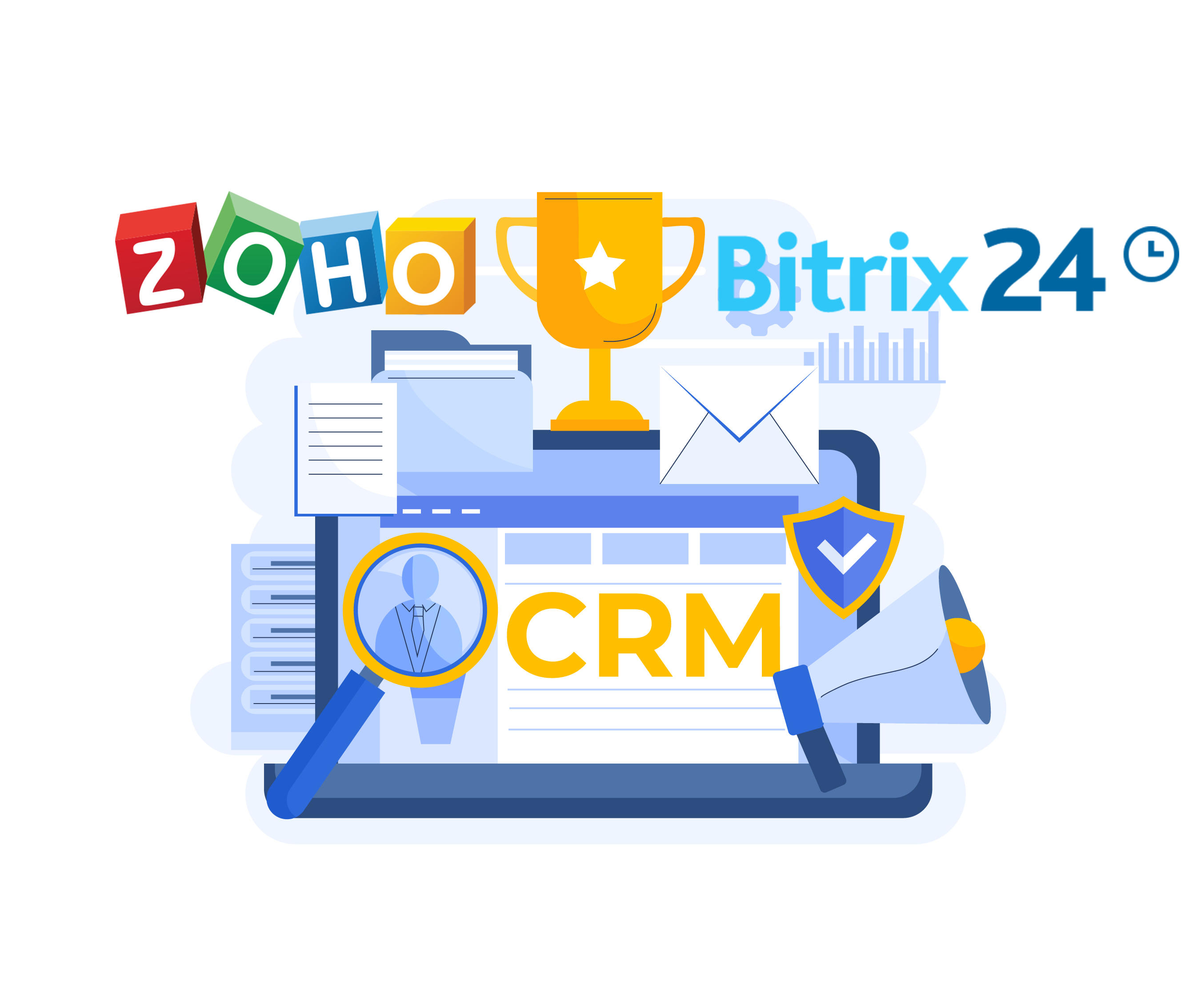 Zoho CRM vs Bitrix24