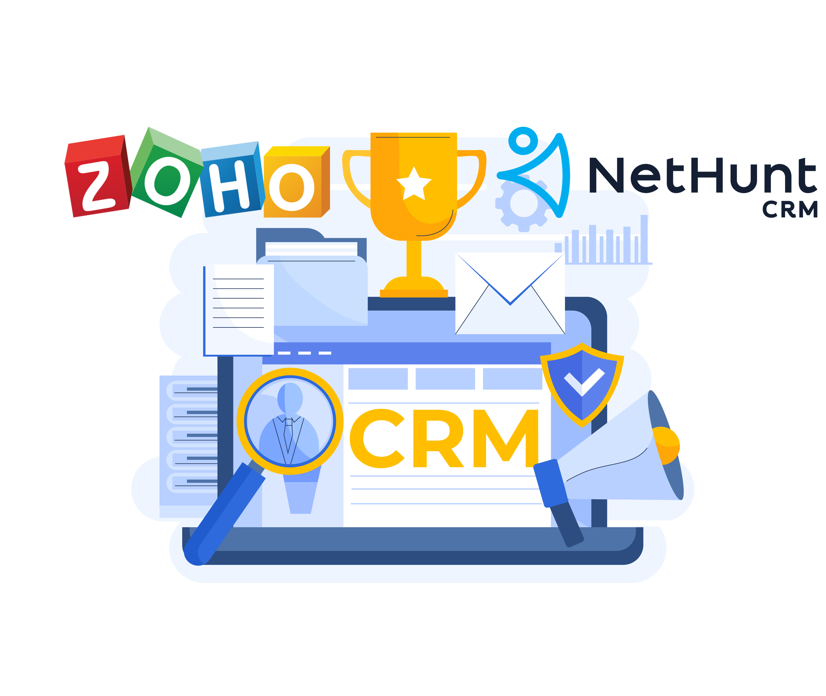 Zoho CRM vs NetHunt CRM